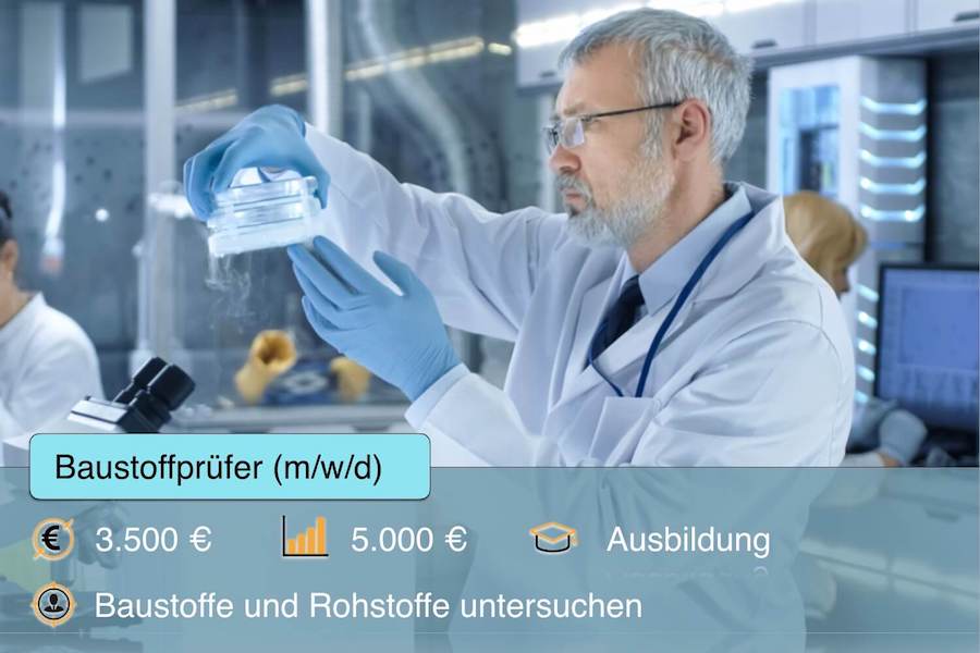 Baustoffpruefer Beruf Profil Aufgaben