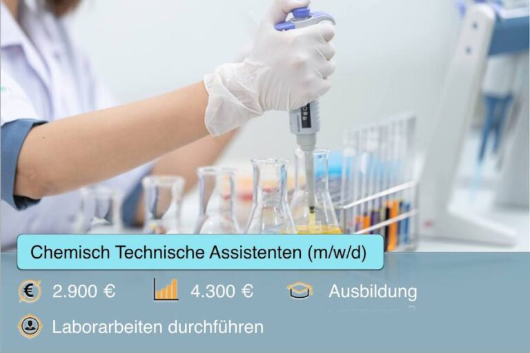 Chemisch technische Assistenten CTA Beruf Profil Ausbildung