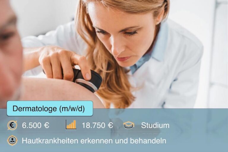 Dermatologe Hautarzt Beruf Profil Aufgaben Studium