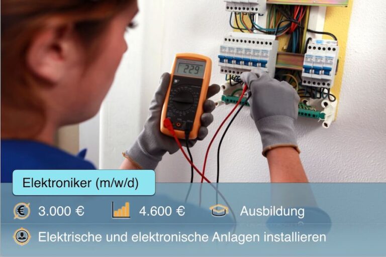 Elektroniker Beruf Profil Aufgaben Ausbildung