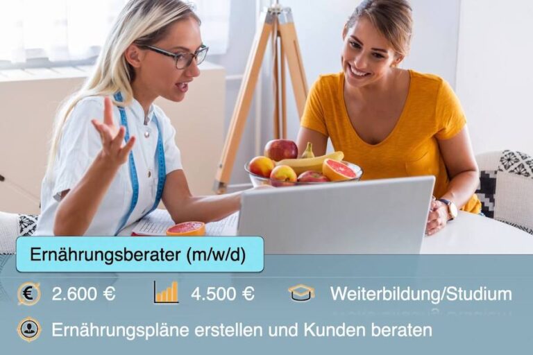 Ernaehrungsberater werden Beruf Weiterbildung Studium