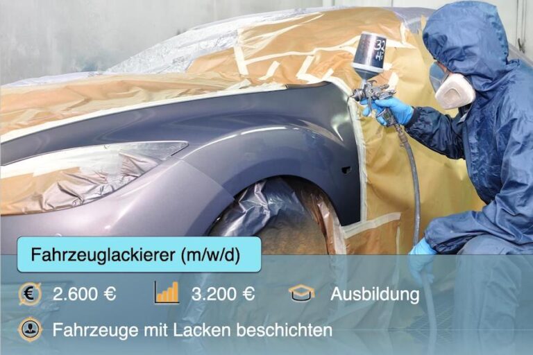 Fahrzeuglackierer Beruf Profil Ausbildung