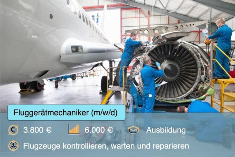 Fluggeraetmechaniker Beruf Profil Steckbrief Ausbildung