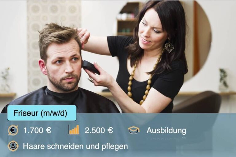 Friseur Friseurin Beruf Profil Steckbrief Ausbildung