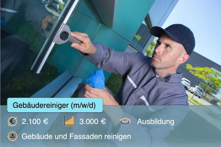 Gebaeudereiniger Beruf Profil Steckbrief Aufgaben Ausbildung