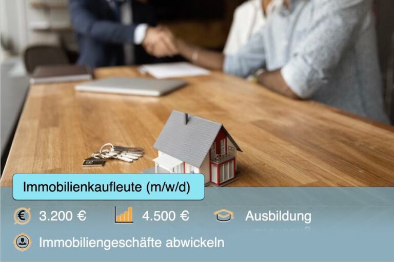 Immobilienkaufleute Beruf Immobilienkaufmann Immobilienkauffrau