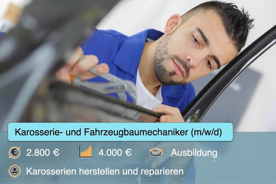 Karosserie und Fahrzeugbaumechaniker Beruf Aufgaben Ausbildung Profil