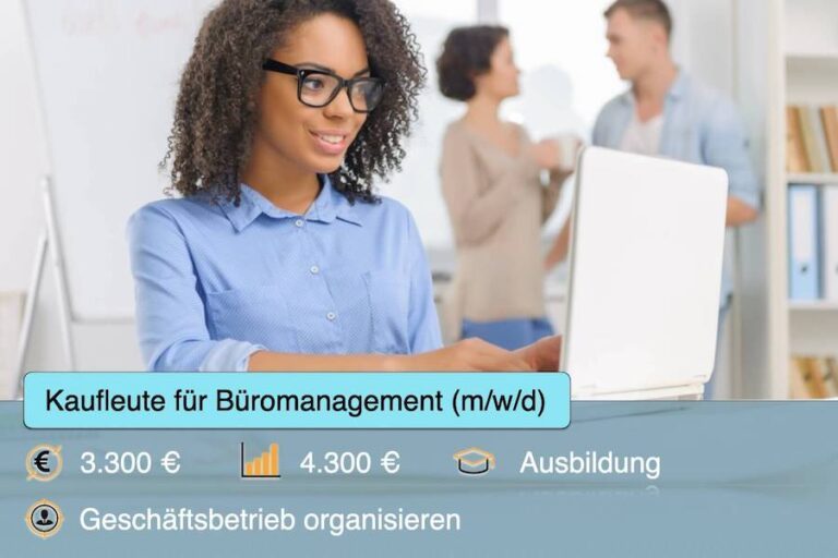 Kaufleute fuer Bueromanagement Beruf Kauffrau Aufgaben