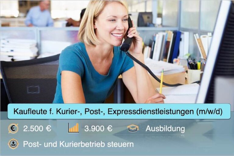 Kaufleute fuer Kurier Post und Expressdienstleistungen Beruf