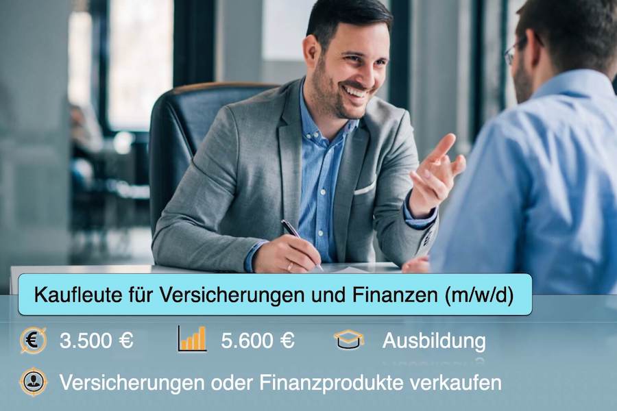 Kaufleute fuer Versicherungen und Finanzen Kaufmann Beruf Profil Steckbrief