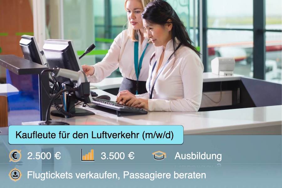 Servicekaufleute im Luftverkehr Beruf Profil Aufgaben