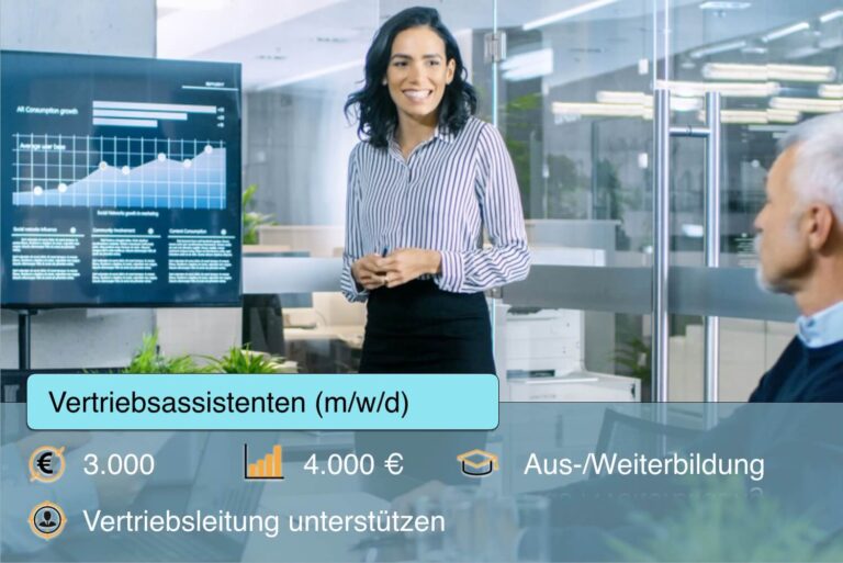 Vertriebsassistent werden Beruf Einstieg