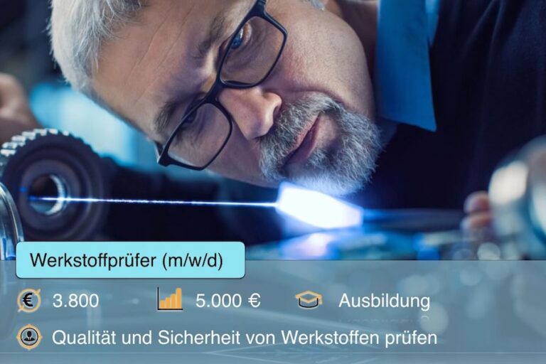 Werkstoffpruefer Beruf Profil Steckbrief Aufgaben