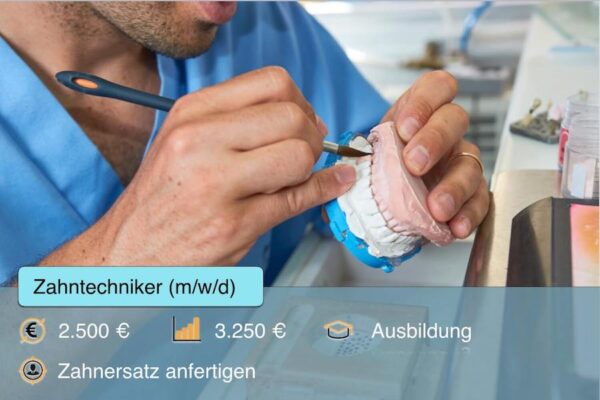 Wieviel Umsatz Muss Ein Zahntechniker Machen Zahntechniker : Einstieg, Aufstieg, Gehalt, Ausbildung