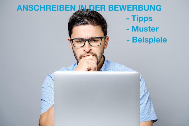 Anschreiben Bewerbung Aufbau Inhalt Formulierungsbeispiele Tipps