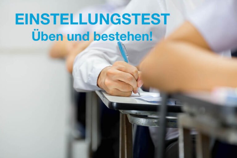 Einstellungstest Beispiele Tipps