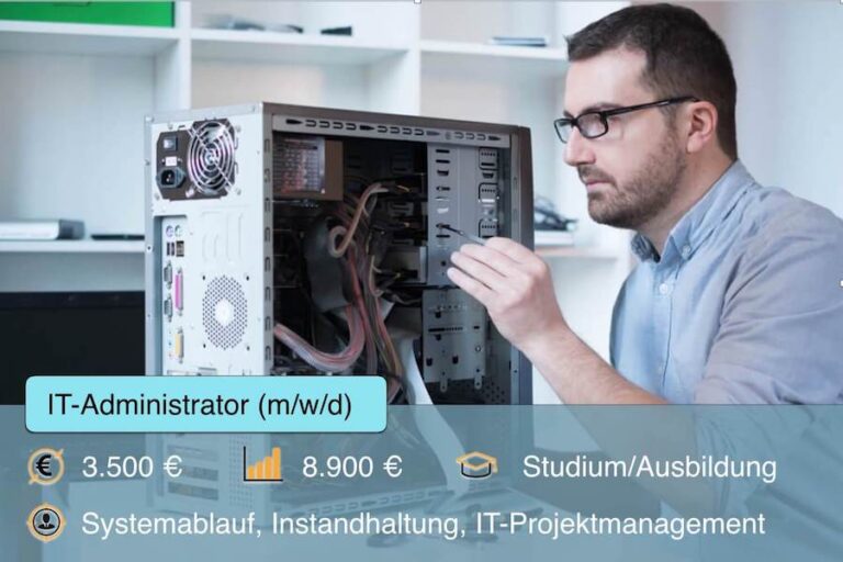 IT Administrator Admin Beruf