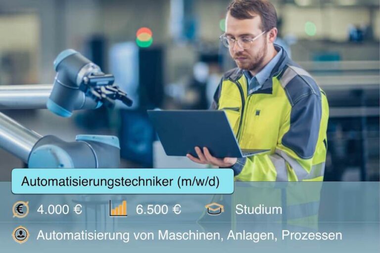 Automatisierungstechniker Automatisierungsingenieur