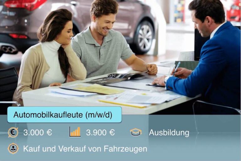 Automobilkaufleute Automobilkaufmann Automobilkauffrau Beruf