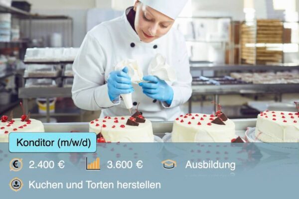 Was Verdient Man Als Konditorin